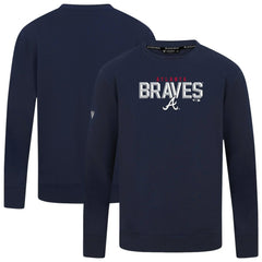 Atlanta Braves Levelwear Mandate Carve Tri-Blend Sweatshirt | MLB Discount