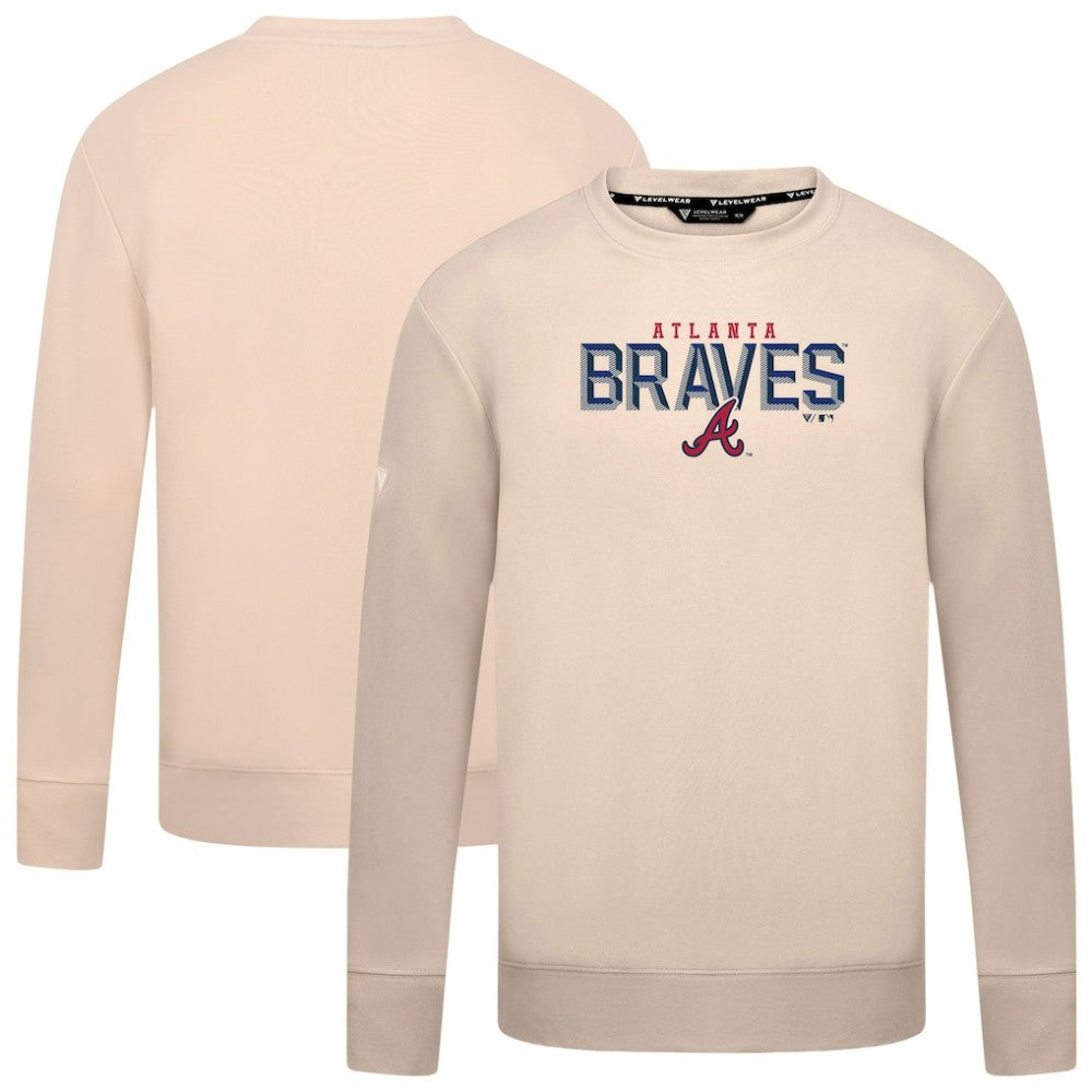 Atlanta Braves Levelwear Mandate Carve Tri-Blend Sweatshirt | MLB Shop