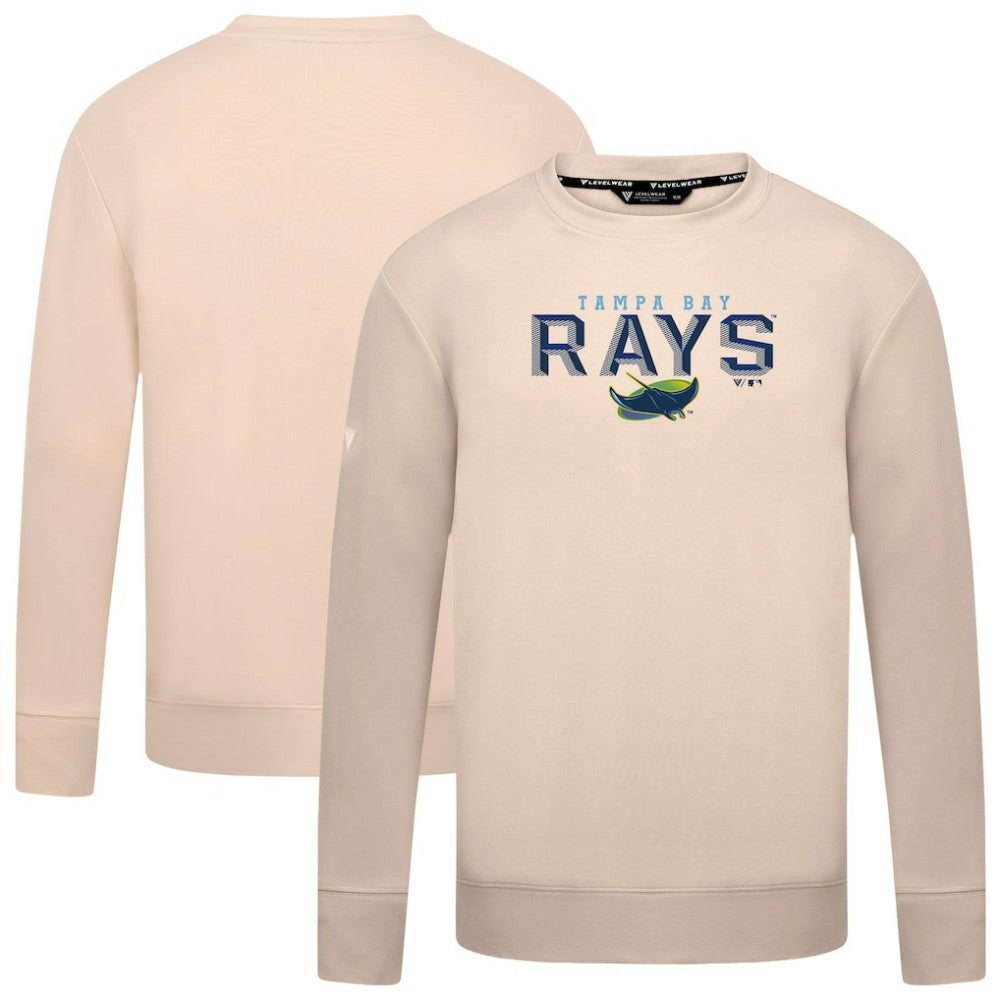 Tampa Bay Rays Levelwear Mandate Carve Tri-Blend Sweatshirt | MLB For sale
