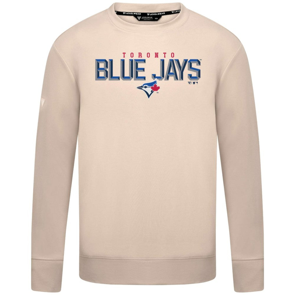 Toronto Blue Jays Levelwear Mandate Carve Tri-Blend Sweatshirt | MLB Near me