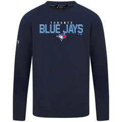 Toronto Blue Jays Levelwear Mandate Carve Tri-Blend Sweatshirt | MLB Outlet