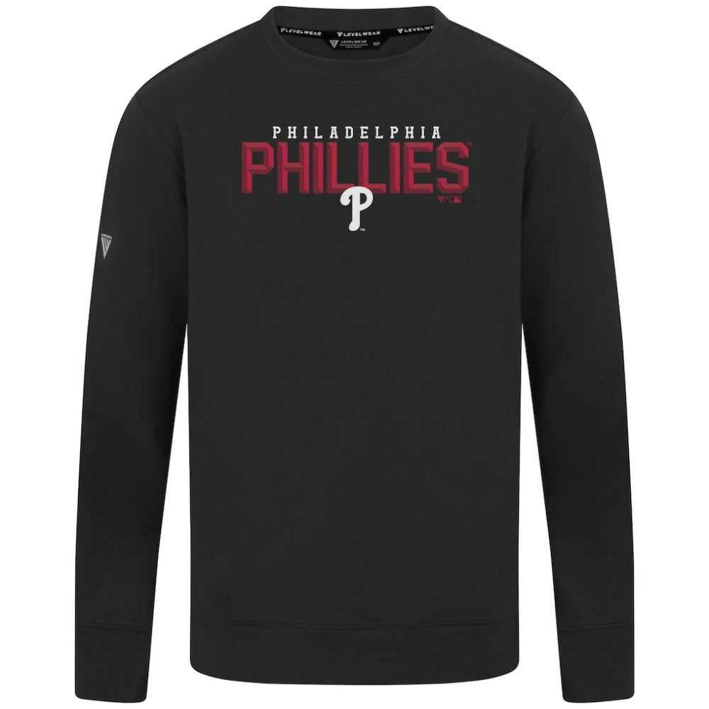 Philadelphia Phillies Levelwear Mandate Carve Tri-Blend Sweatshirt | MLB US