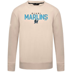 Miami Marlins Levelwear Mandate Carve Tri-Blend Sweatshirt | MLB Shop