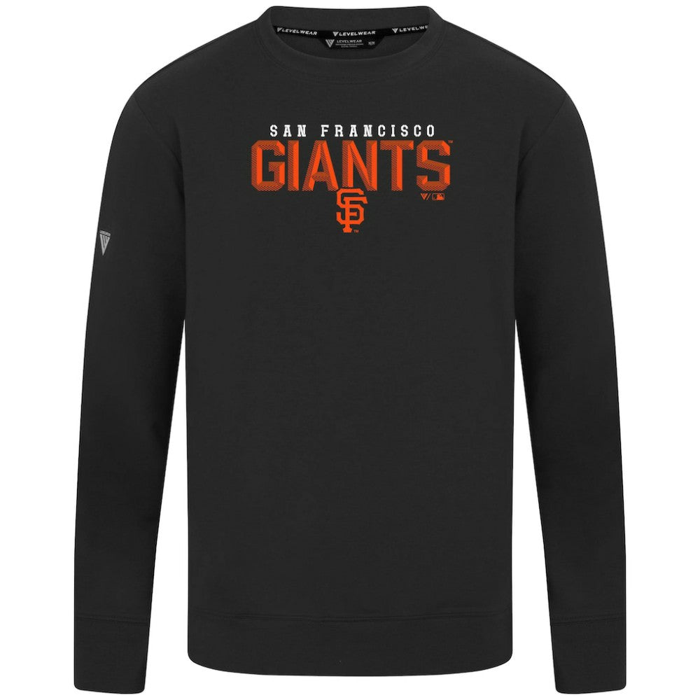 San Francisco Giants Levelwear Mandate Carve Tri-Blend Sweatshirt | MLB On Sale