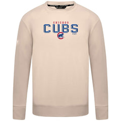 Chicago Cubs Levelwear Mandate Carve Tri-Blend Sweatshirt | MLB New