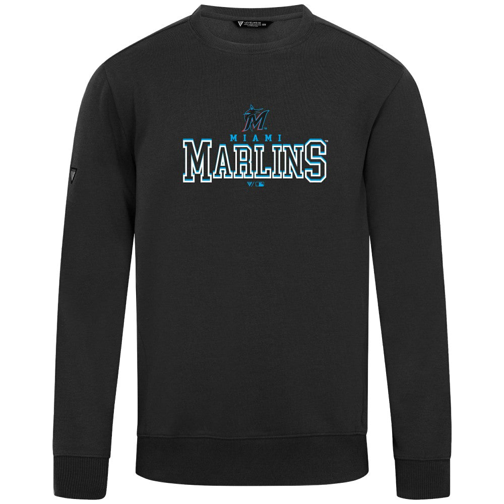 Miami Marlins Levelwear Zane Journey Sweatshirt | MLB US