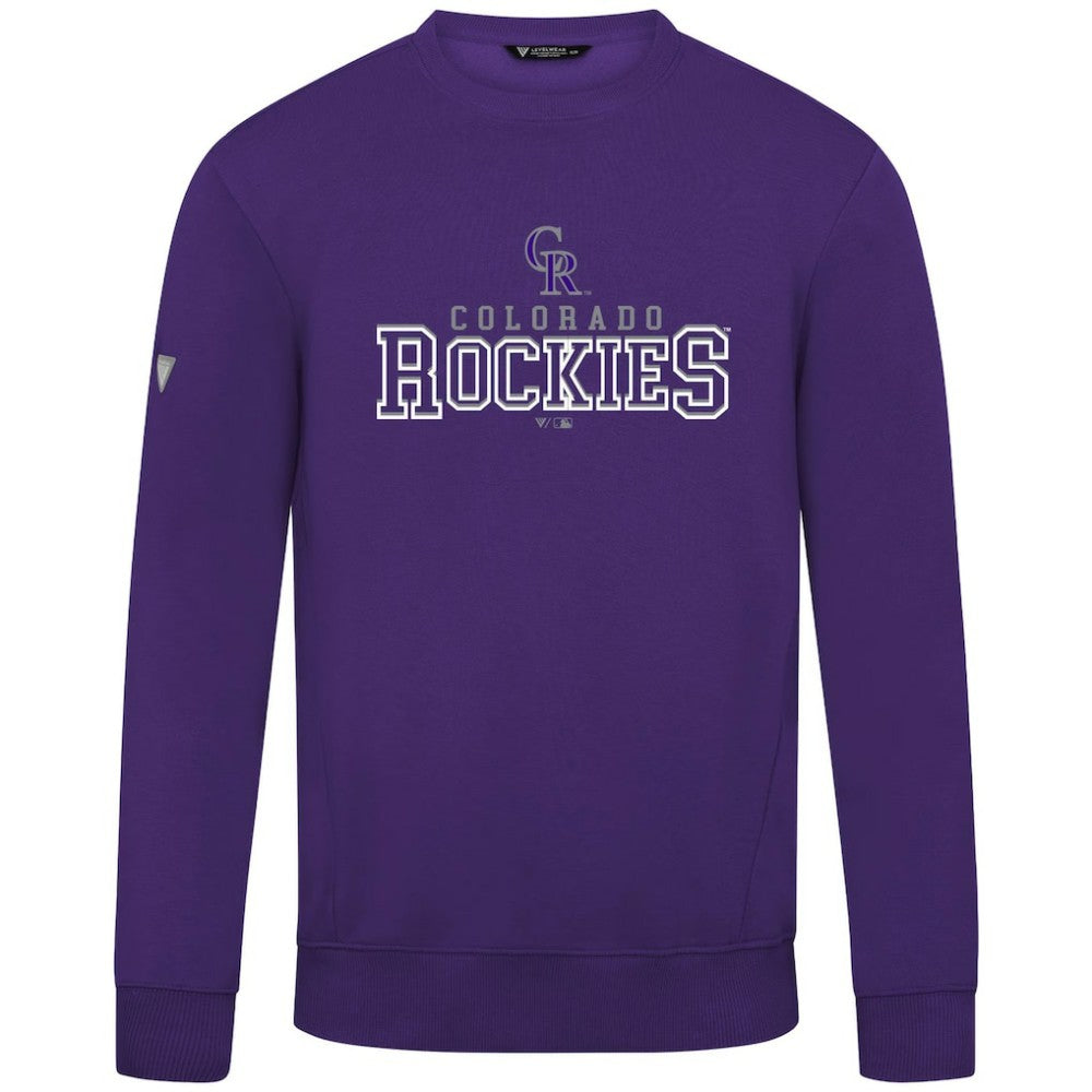 Colorado Rockies Levelwear Zane Journey Sweatshirt | MLB Online