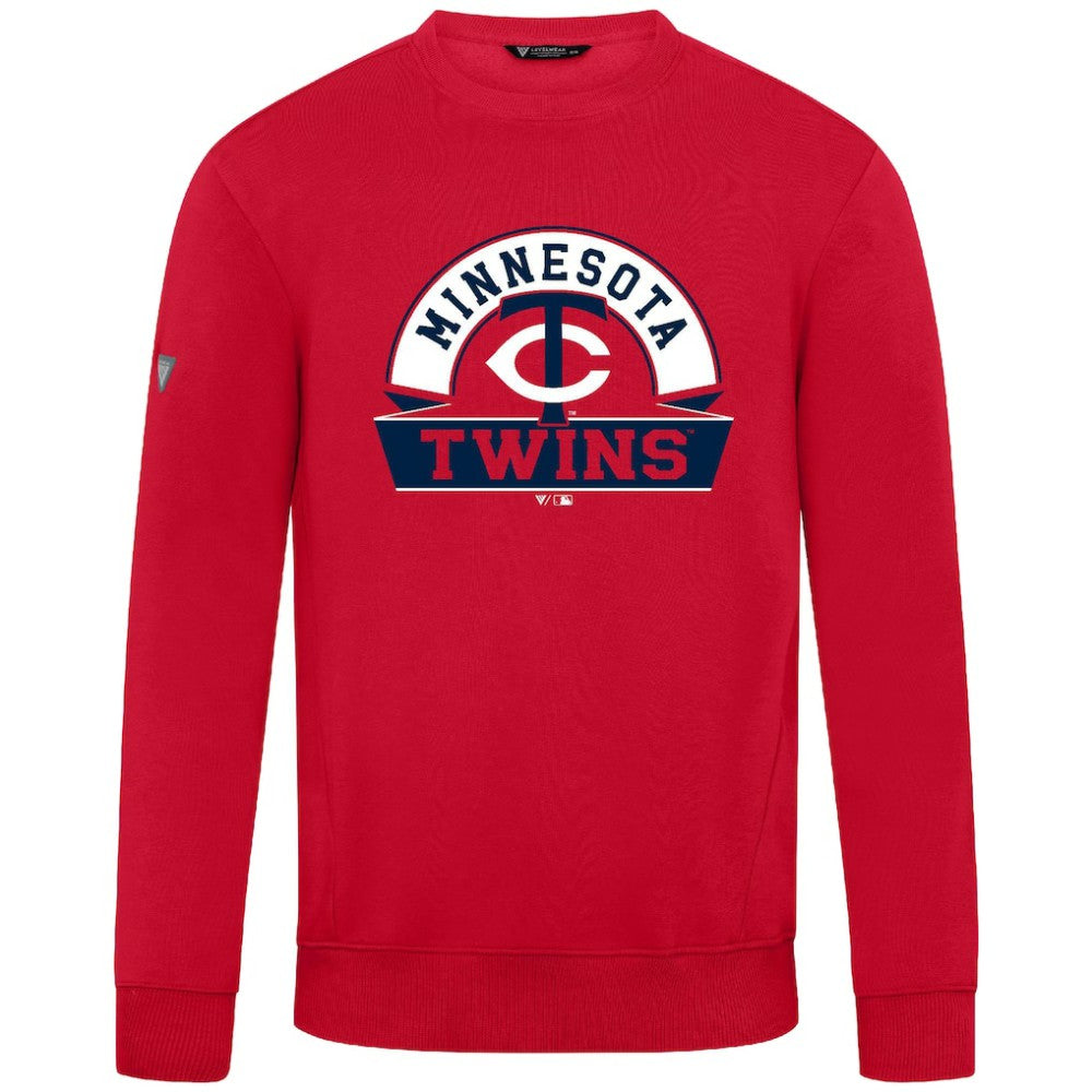 Minnesota Twins Levelwear Zane Banner Arch Sweatshirt | MLB Sale