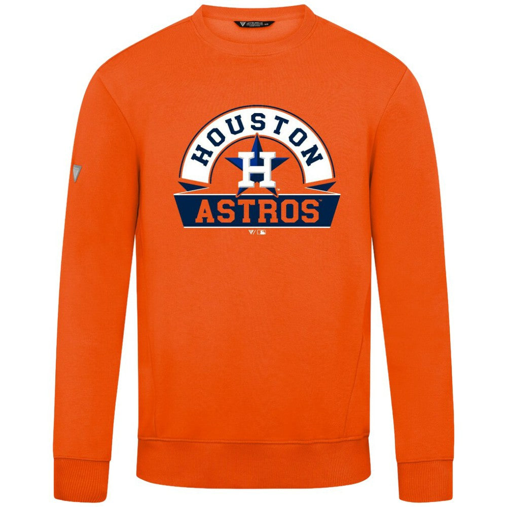 Houston Astros Levelwear Zane Banner Arch Sweatshirt | MLB Sale