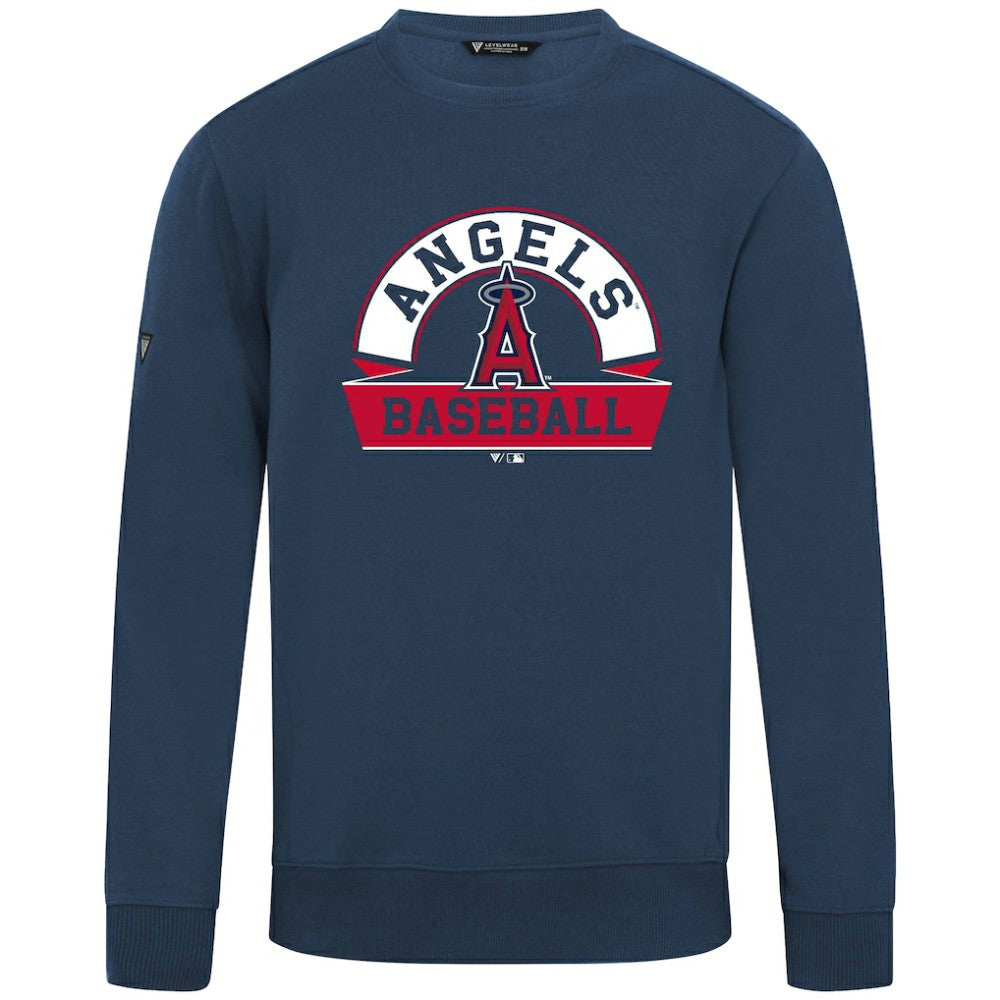 Los Angeles Angels Levelwear Zane Banner Arch Sweatshirt | MLB On Sale