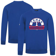 Texas Rangers Levelwear Zane Banner Arch Sweatshirt | MLB Discount