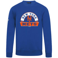 New York Mets Levelwear Zane Banner Arch Sweatshirt | MLB US