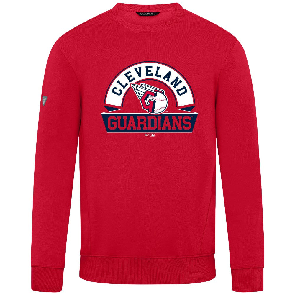 Cleveland Guardians Levelwear Zane Banner Arch Sweatshirt | MLB Online