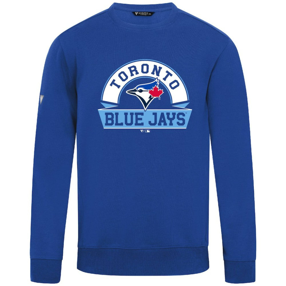 Toronto Blue Jays Levelwear Zane Banner Arch Sweatshirt | MLB For sale
