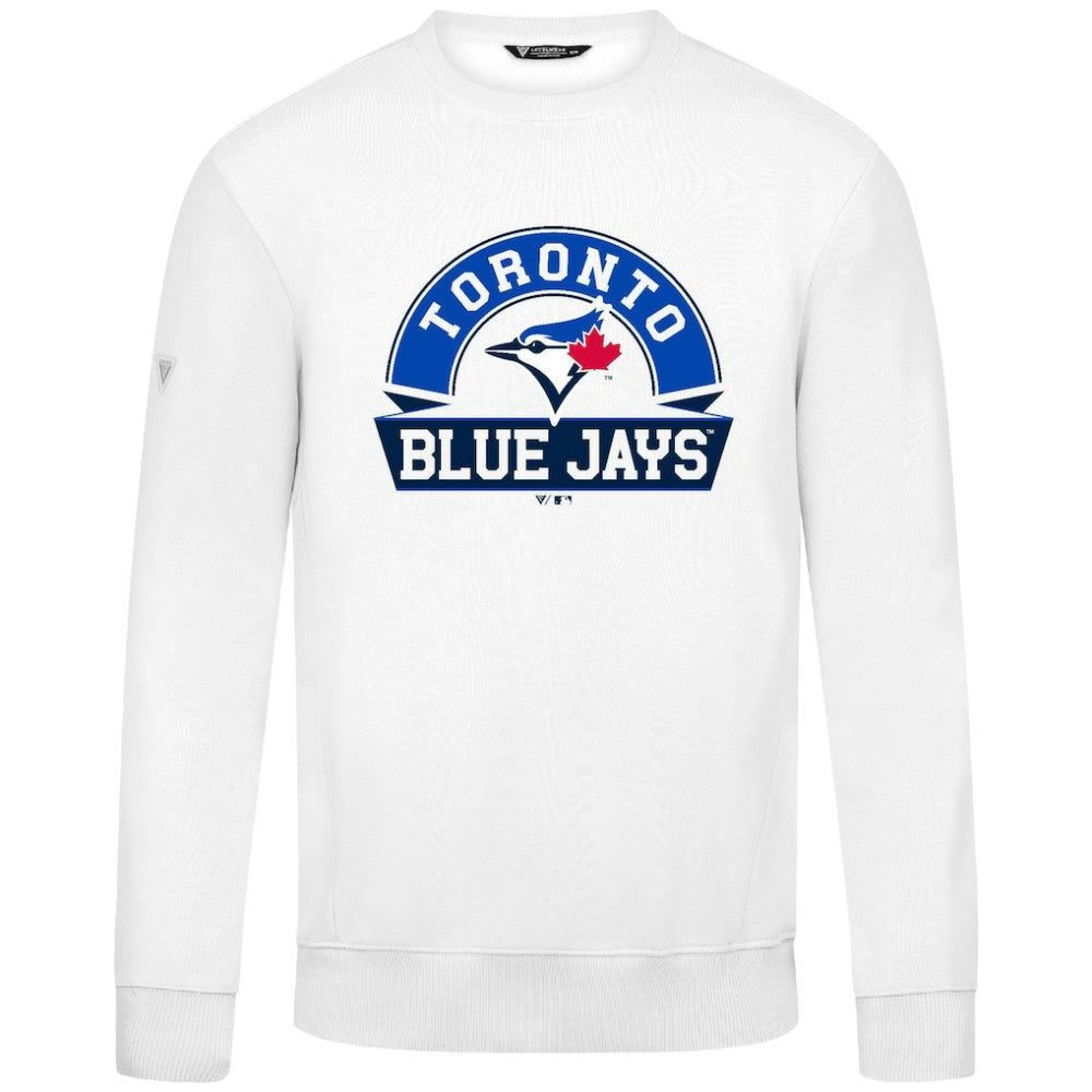 Toronto Blue Jays Levelwear Zane Banner Arch Sweatshirt | MLB Outlet