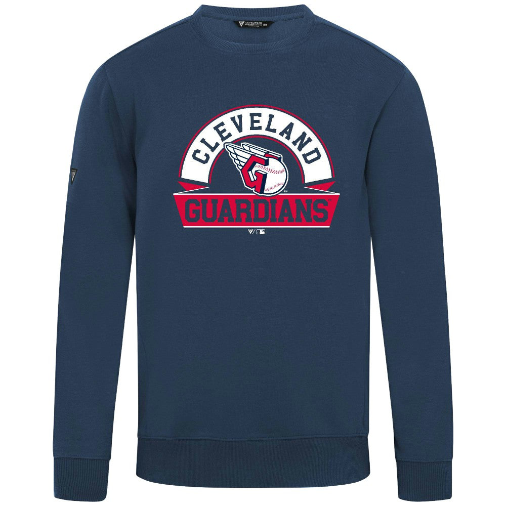 Cleveland Guardians Levelwear Zane Banner Arch Sweatshirt | MLB On Sale