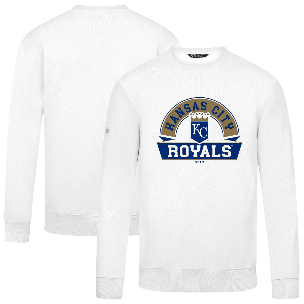 Kansas City Royals Levelwear Zane Banner Arch Sweatshirt | MLB Shop