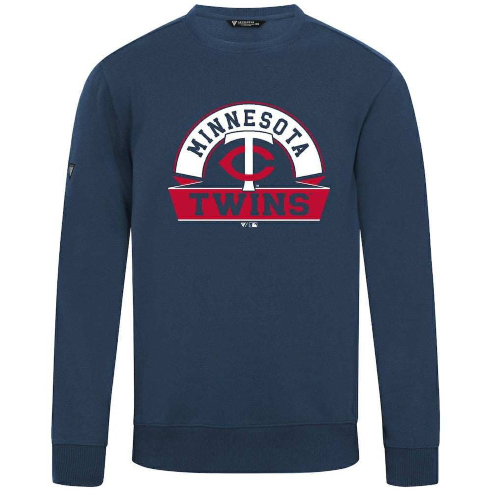 Minnesota Twins Levelwear Zane Banner Arch Sweatshirt | MLB Shop