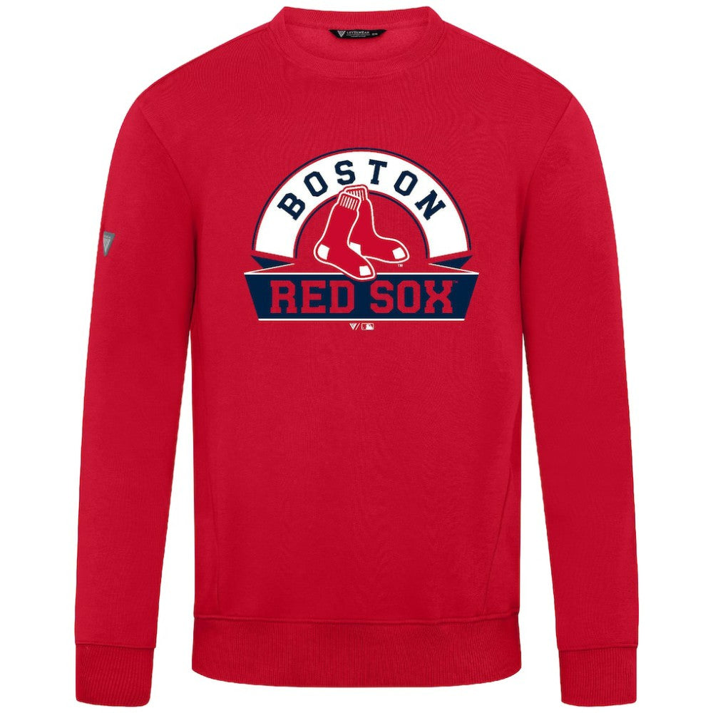 Boston Red Sox Levelwear Zane Banner Arch Sweatshirt | MLB Discount