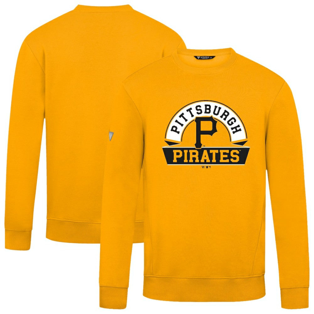 Pittsburgh Pirates Levelwear Zane Banner Arch Sweatshirt | MLB New