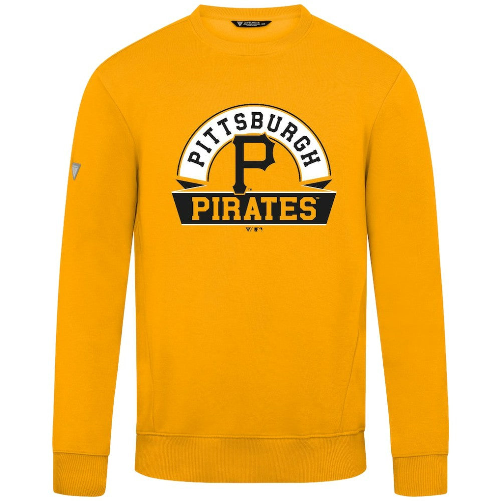Pittsburgh Pirates Levelwear Zane Banner Arch Sweatshirt | MLB New