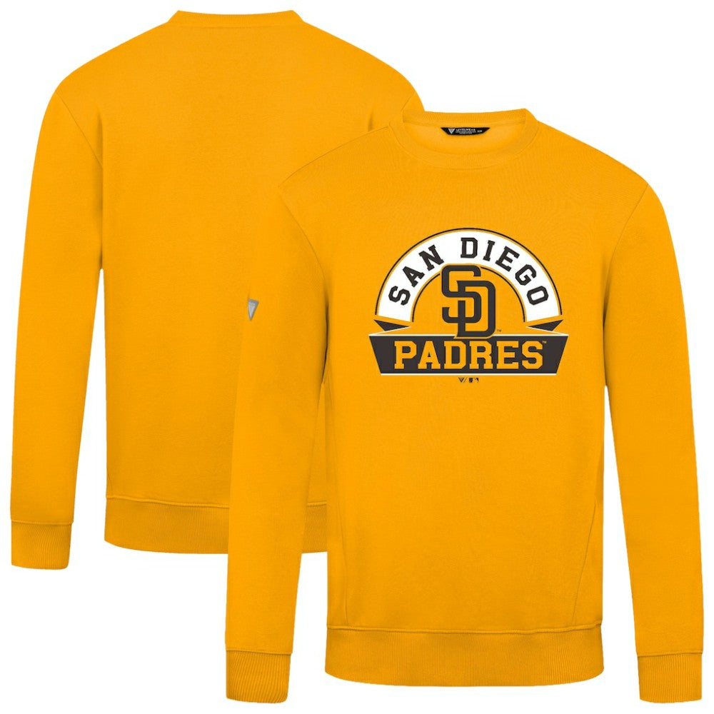 San Diego Padres Levelwear Zane Banner Arch Sweatshirt | MLB On Sale