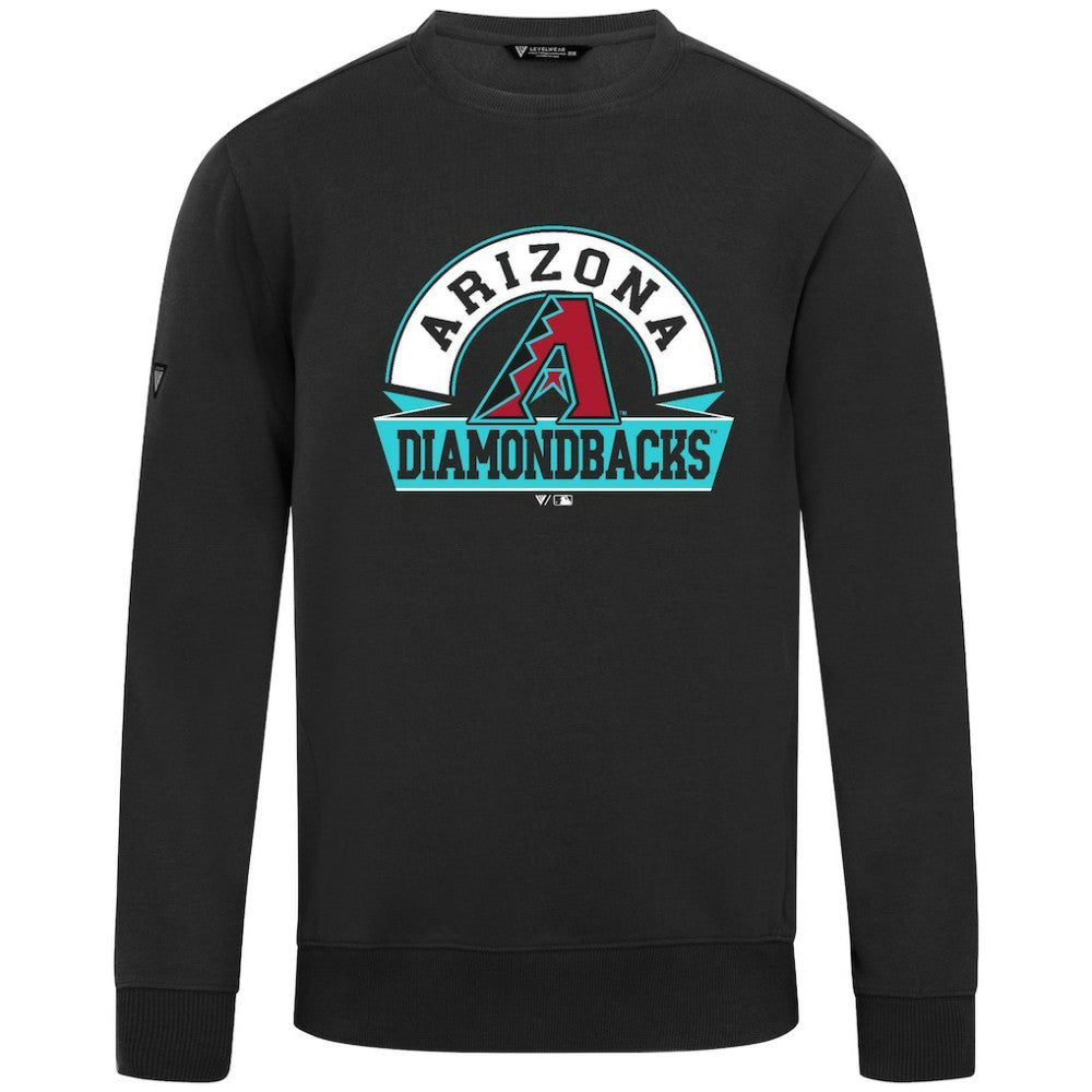 Arizona Diamondbacks Levelwear Zane Banner Arch Sweatshirt | MLB US
