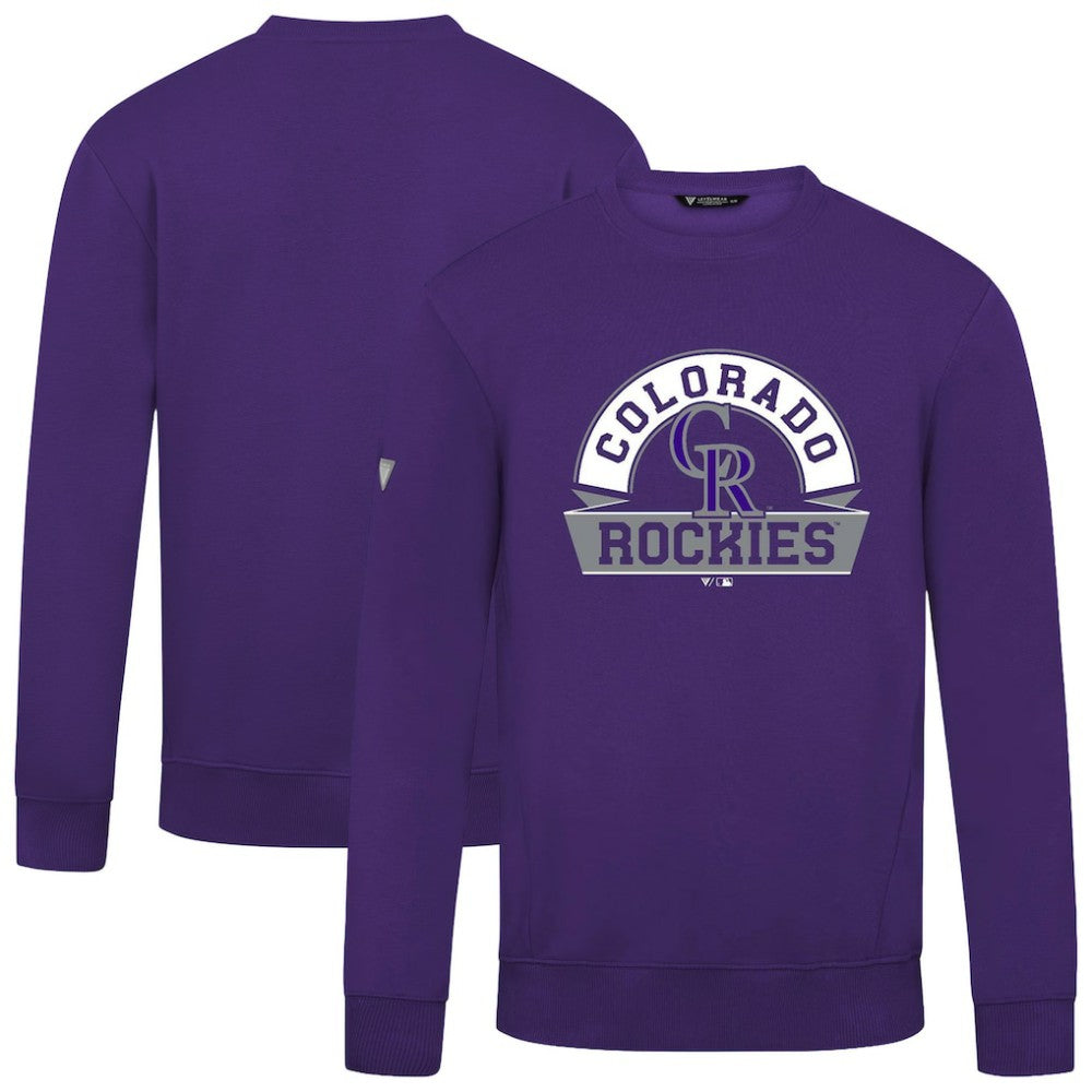 Colorado Rockies Levelwear Zane Banner Arch Sweatshirt | MLB For sale