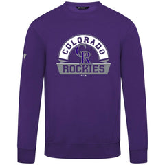Colorado Rockies Levelwear Zane Banner Arch Sweatshirt | MLB For sale