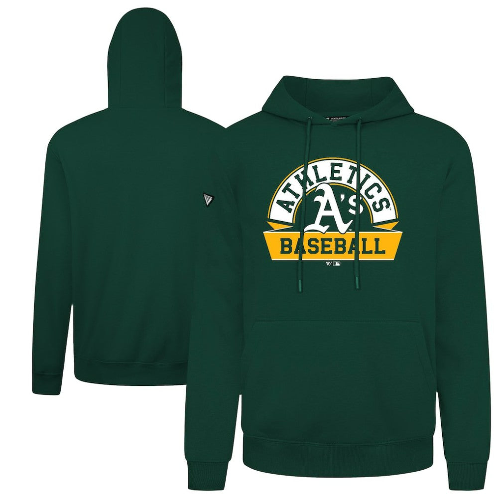 Athletics Levelwear Podium Banner Arch Hoodie | MLB US