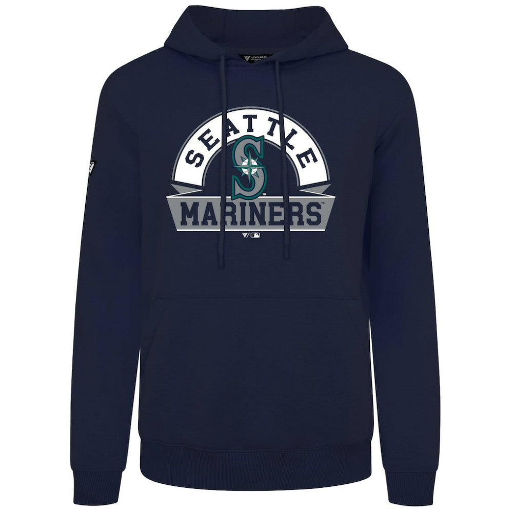 Seattle Mariners Levelwear Podium Banner Arch Hoodie | MLB Sale