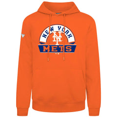 New York Mets Levelwear Podium Banner Arch Hoodie | MLB On Sale