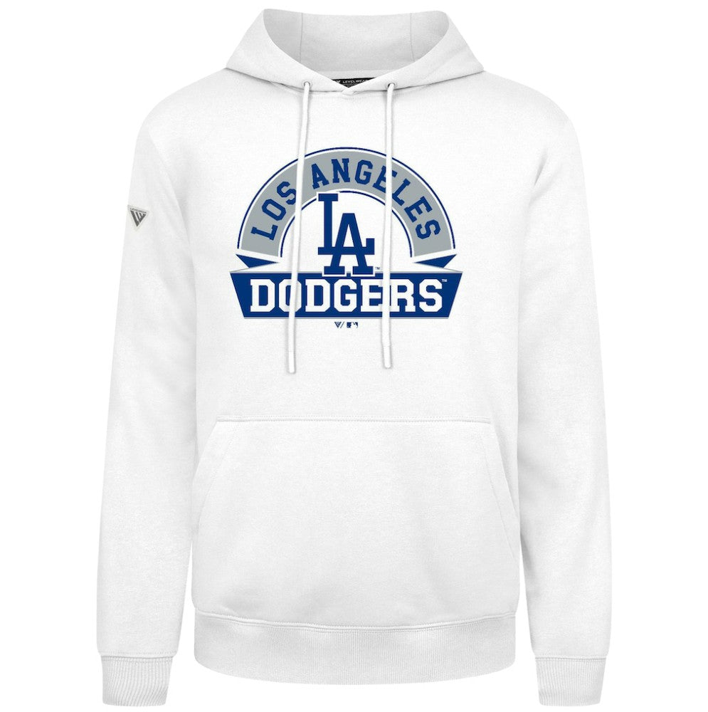 Los Angeles Dodgers Levelwear Podium Banner Arch Hoodie | MLB Discount