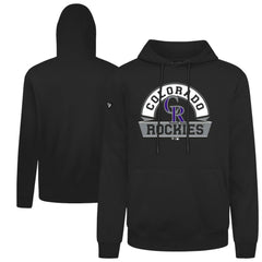 Colorado Rockies Levelwear Podium Banner Arch Hoodie | MLB For sale