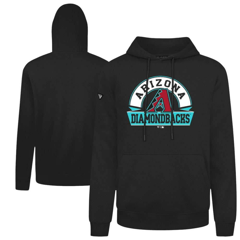 Arizona Diamondbacks Levelwear Podium Banner Arch Hoodie | MLB New