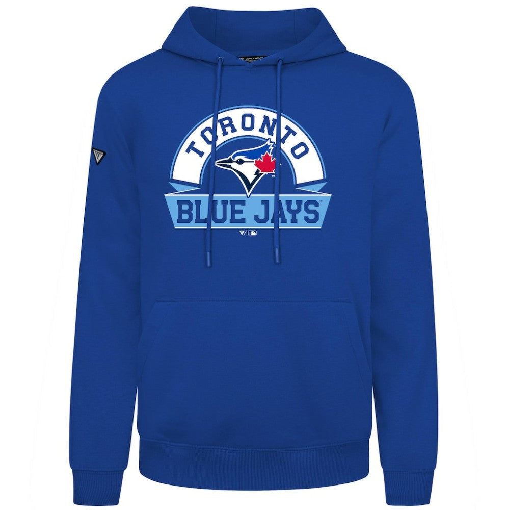 Toronto Blue Jays Levelwear Podium Banner Arch Hoodie | MLB New