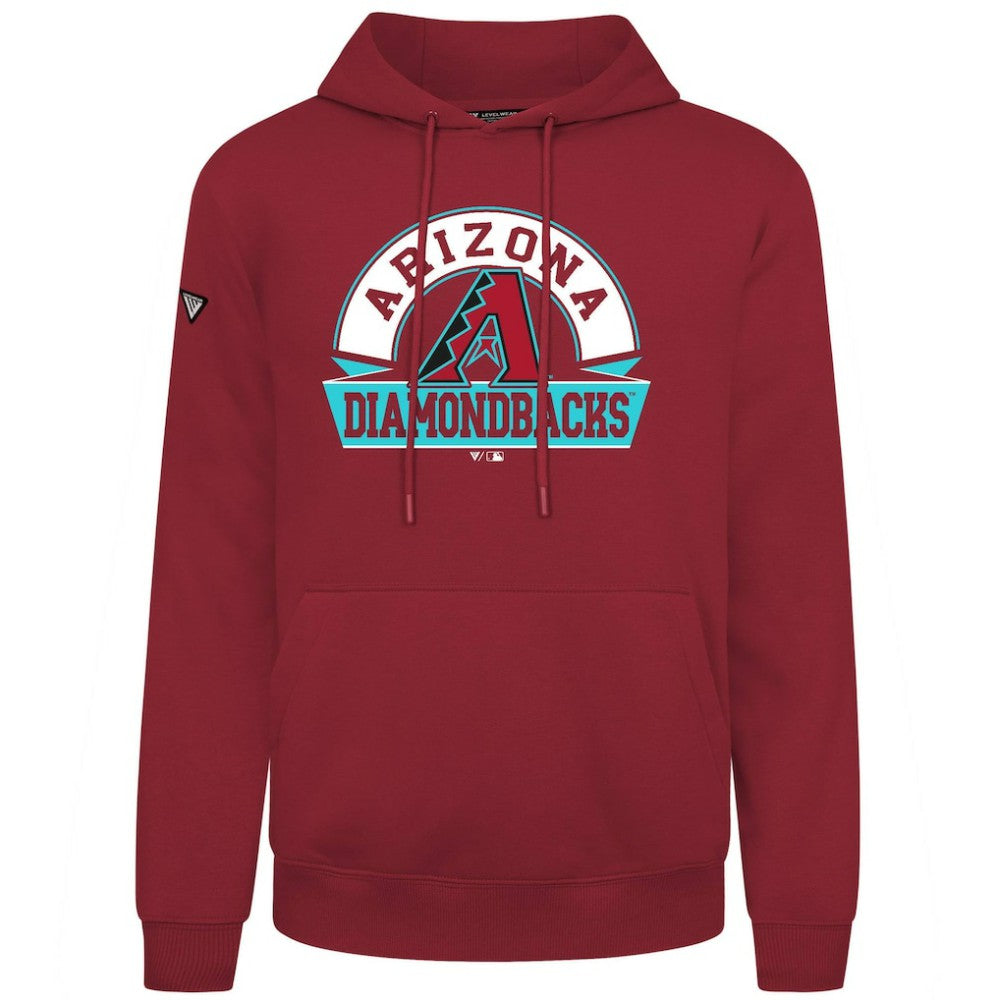 Arizona Diamondbacks Levelwear Podium Banner Arch Hoodie | MLB Online