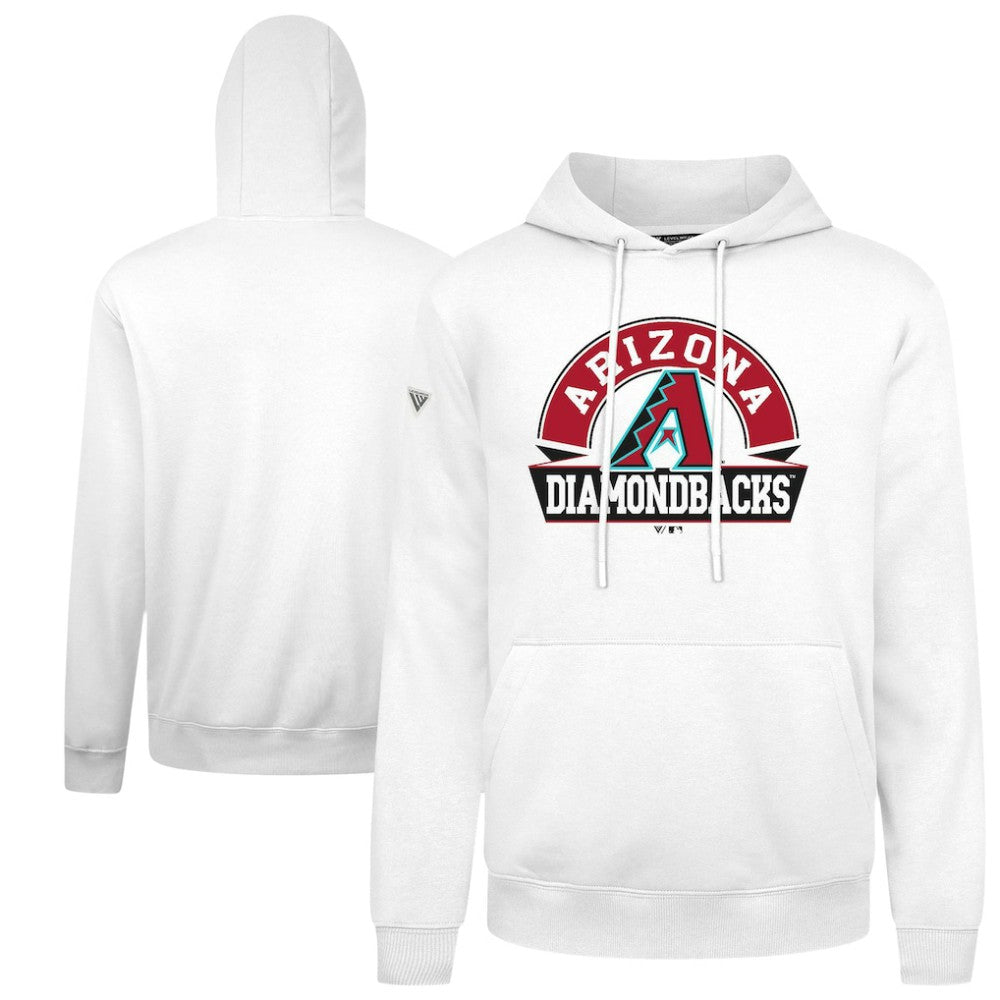 Arizona Diamondbacks Levelwear Podium Banner Arch Hoodie | MLB On Sale