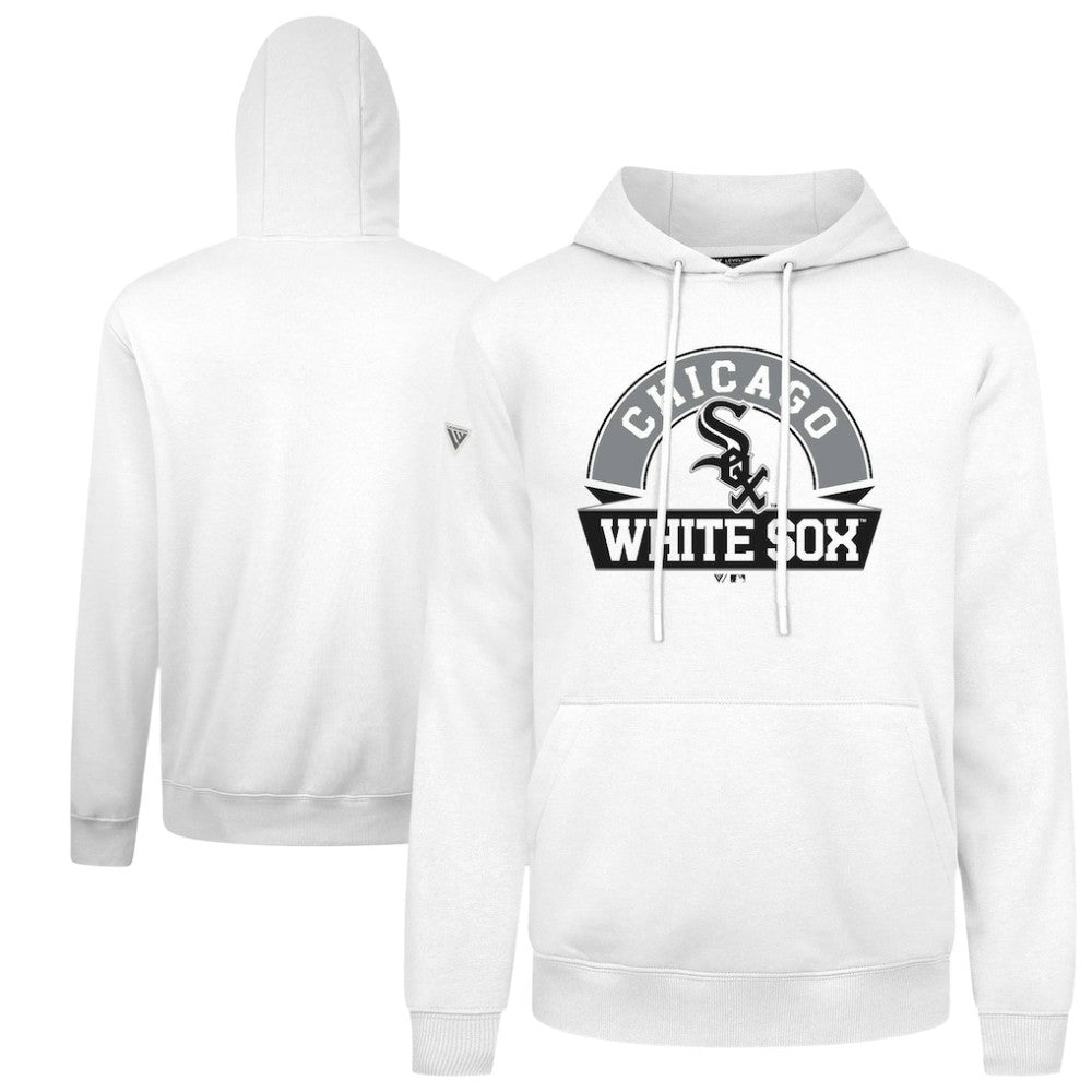 Chicago White Sox Levelwear Podium Banner Arch Hoodie | MLB Outlet
