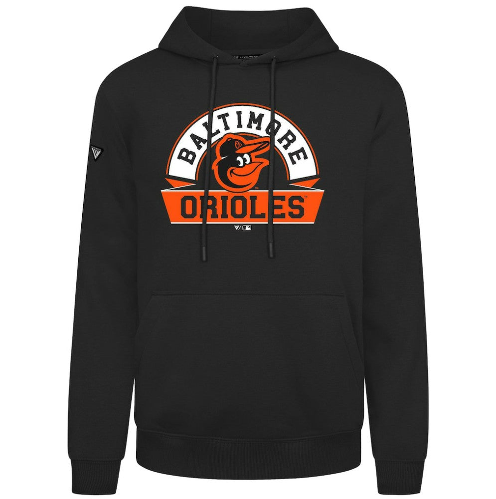 Baltimore Orioles Levelwear Podium Banner Arch Hoodie | MLB Online
