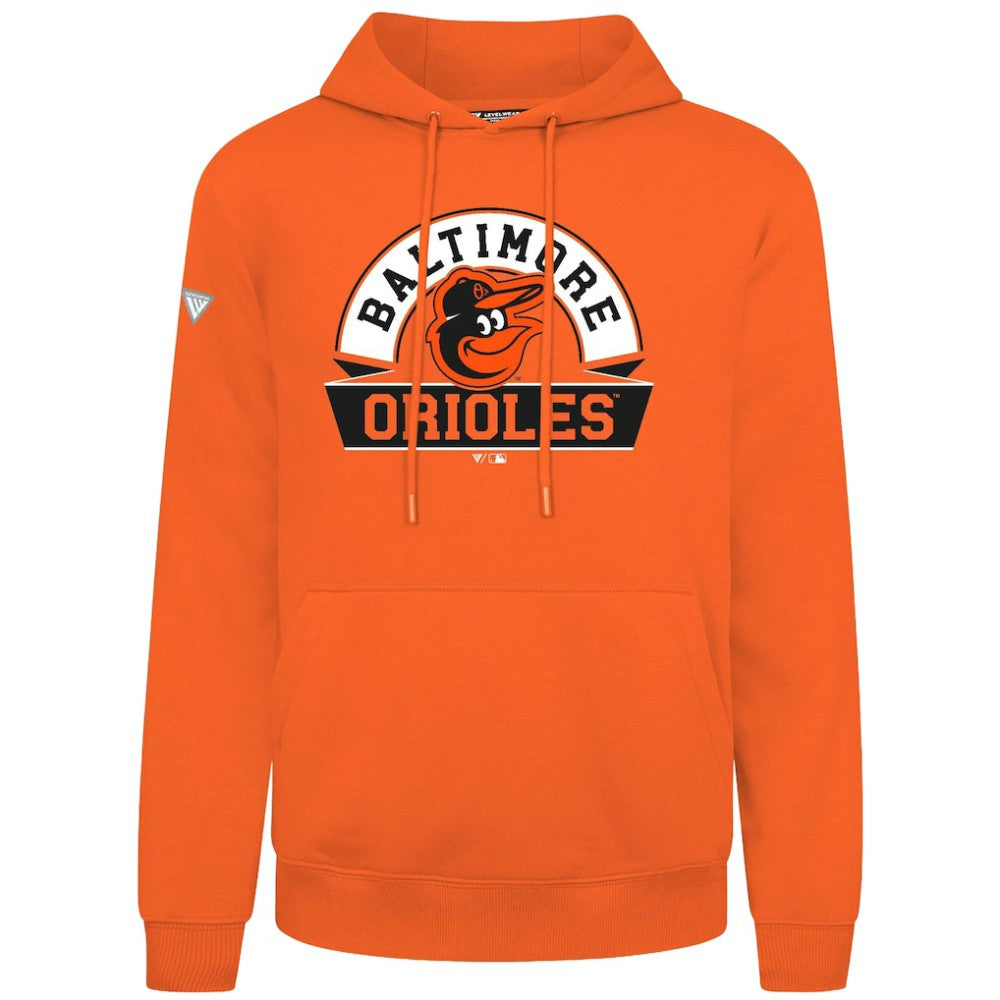 Baltimore Orioles Levelwear Podium Banner Arch Hoodie | MLB New