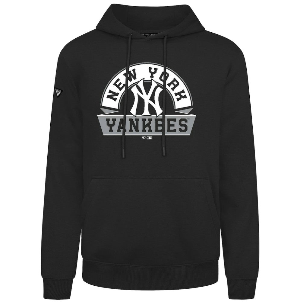 New York Yankees Levelwear Podium Banner Arch Hoodie | MLB Shop