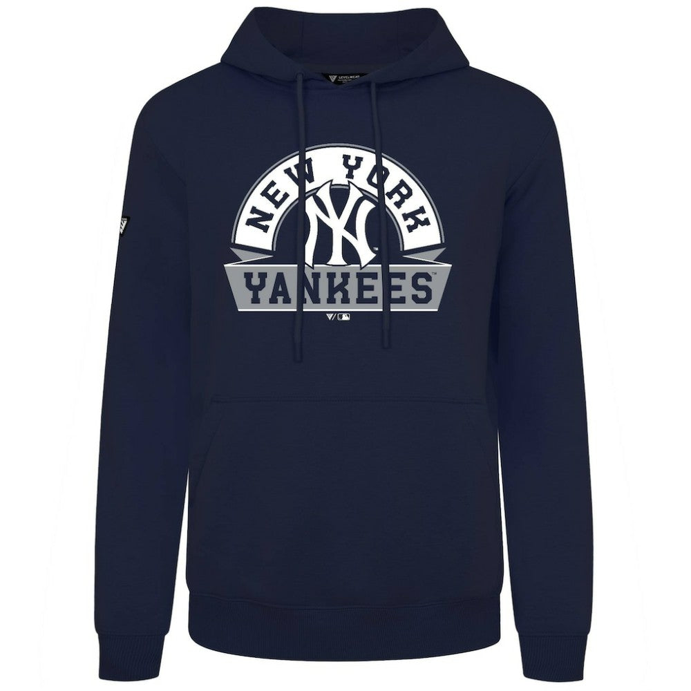 New York Yankees Levelwear Podium Banner Arch Hoodie | MLB New