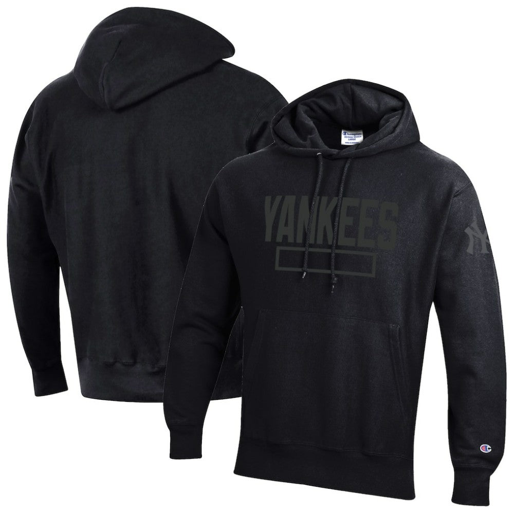 New York Yankees Champion Tonal Reverse Weave Fleece Hoodie | MLB US