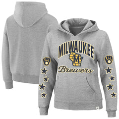 Milwaukee Brewers '47 Women's Plus Size Starry Eye Hoodie | MLB Sale