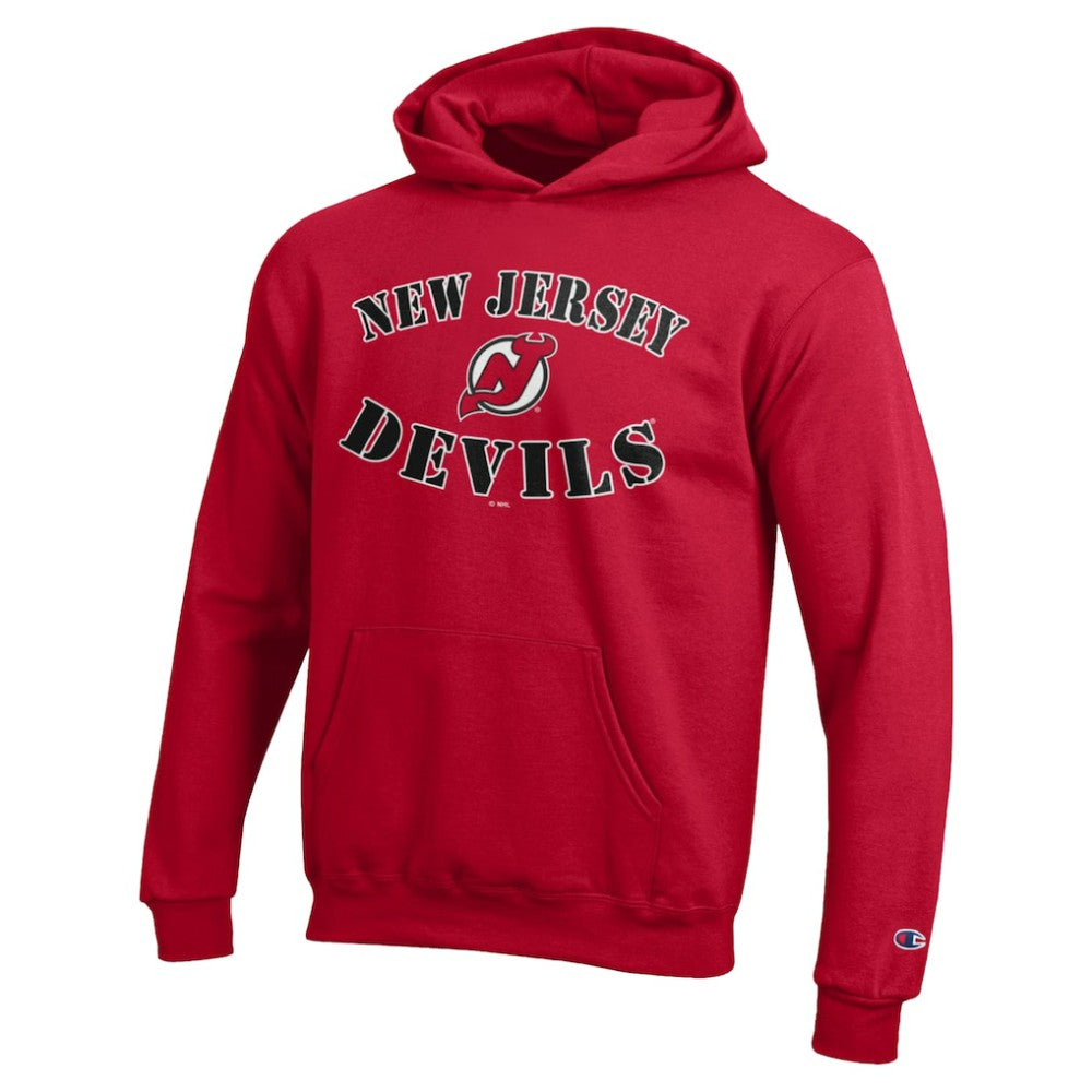 New Jersey Devils Champion Youth Fleece Powerblend Hoodie Sale