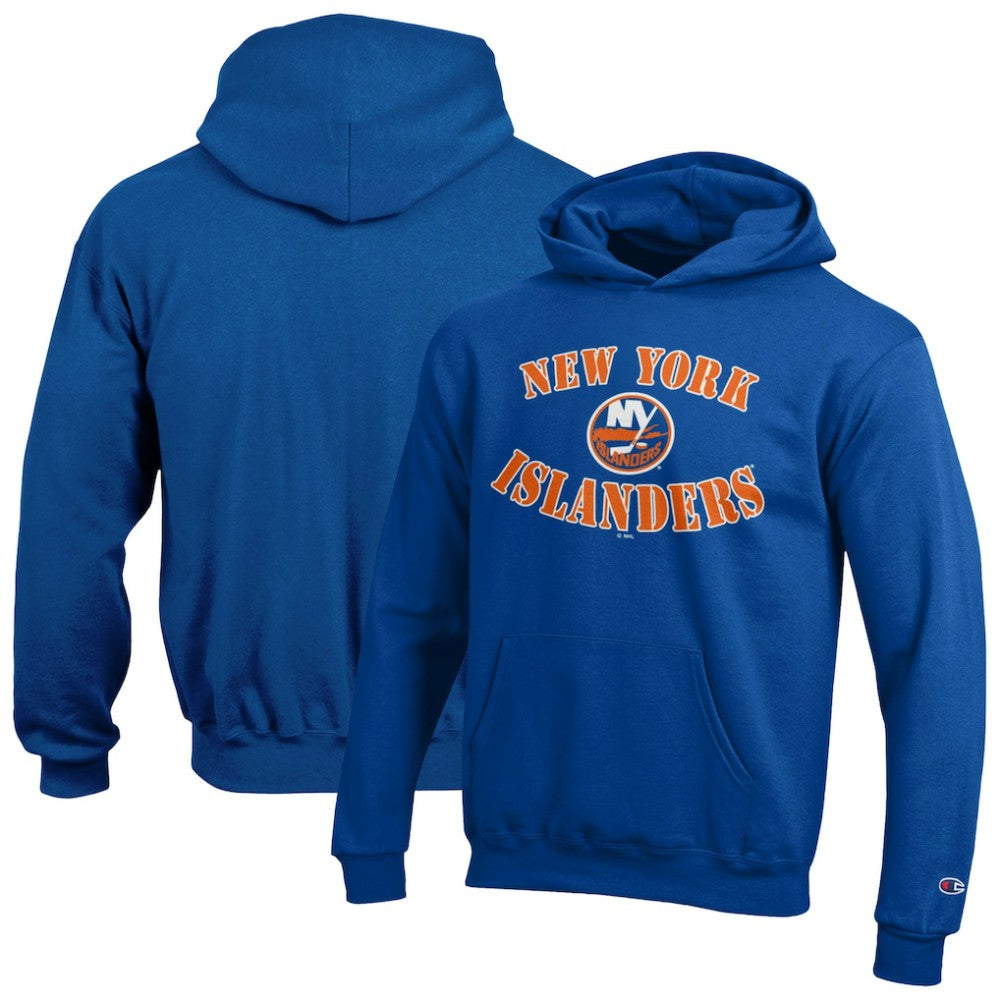 New York Islanders Champion Youth Fleece Powerblend Hoodie On Sale