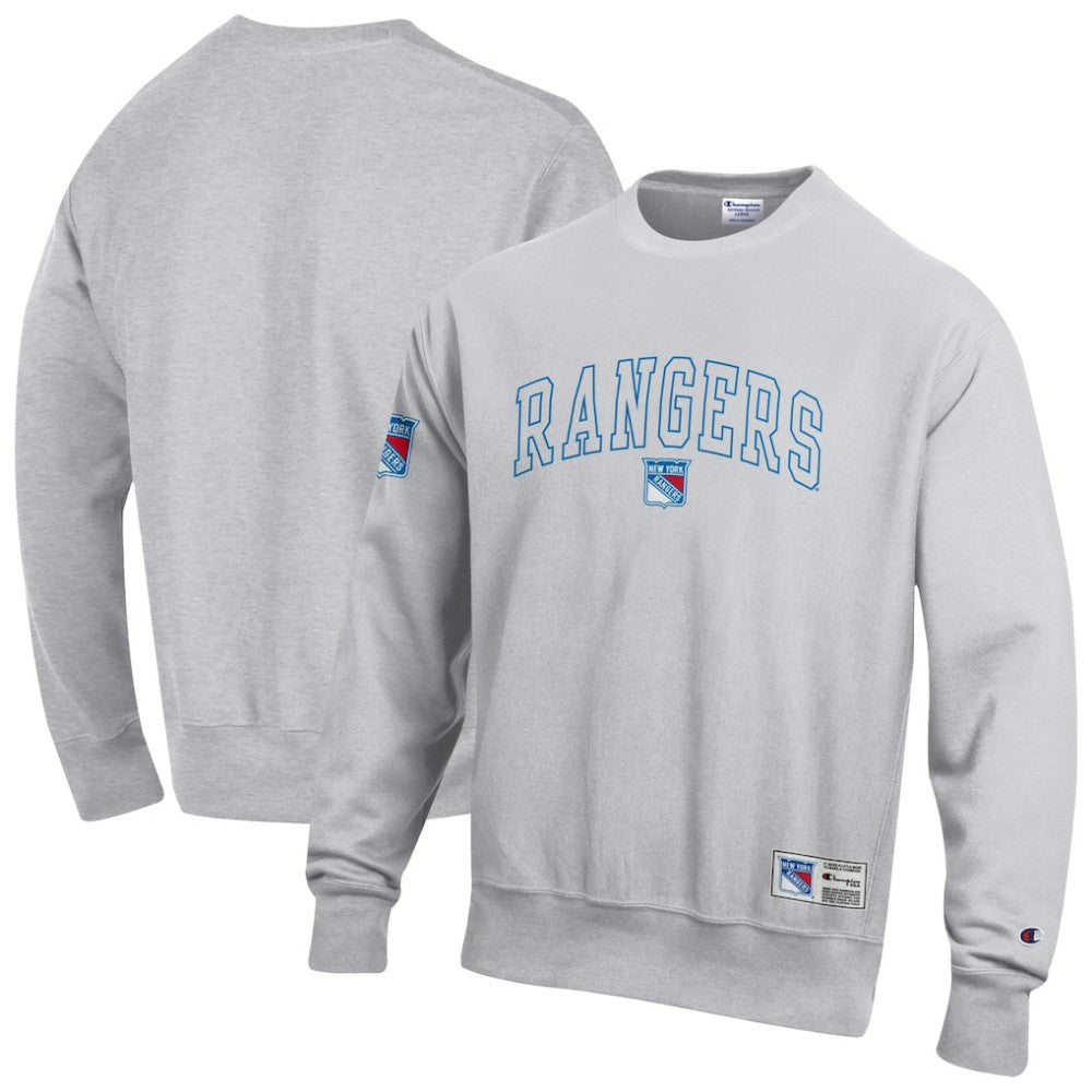 New York Rangers Champion Reverse Weave Fleece Sweatshirt Outlet