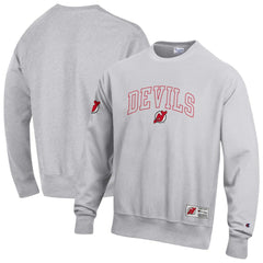 New Jersey Devils Champion Reverse Weave Fleece Sweatshirt Outlet