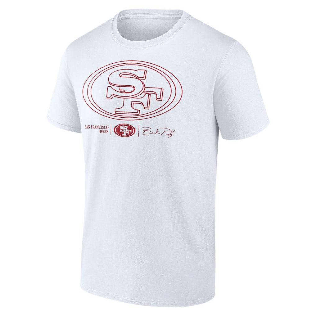 San Francisco 49ers  Brock Purdy  Outline Player T-Shirt